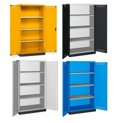 vendita online Armadio perfom con porte battenti e vasca esterna mm.1023x555x2000h (rif.1400) Armadi Metallici Fami